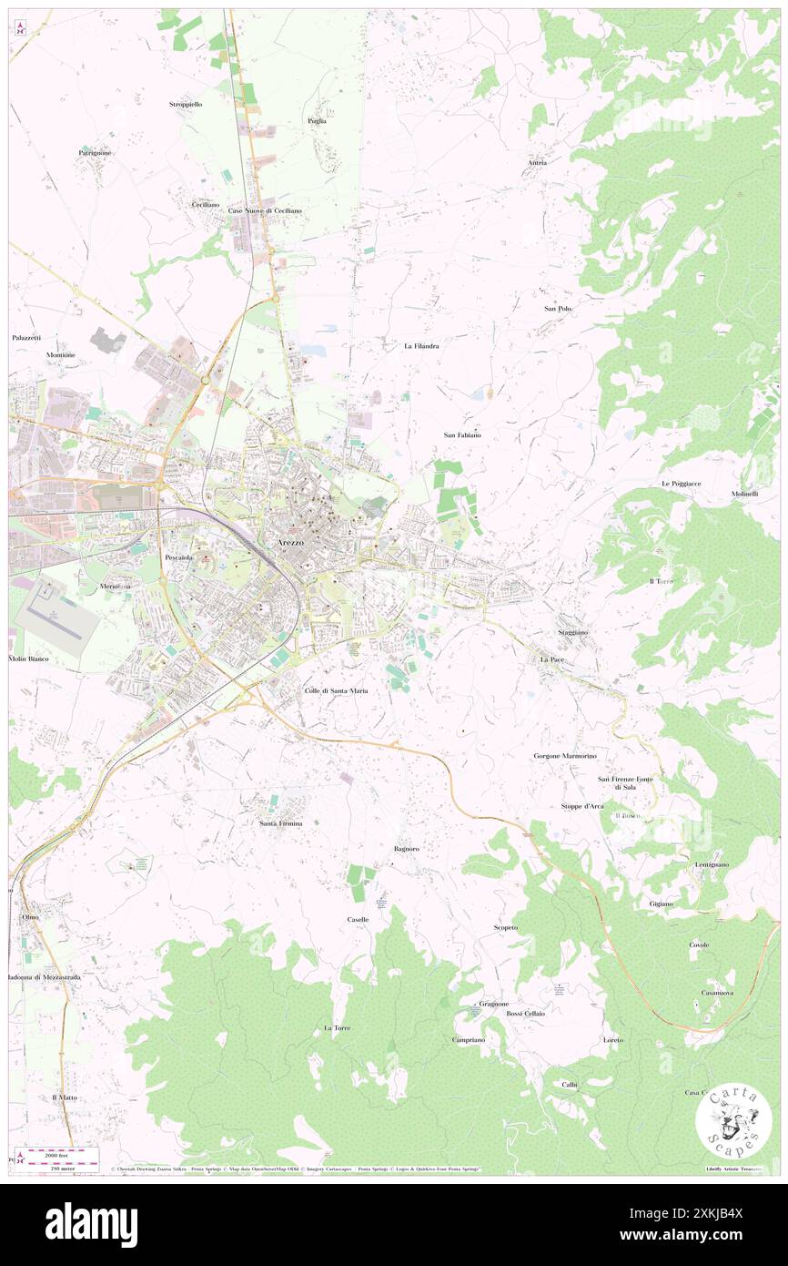 Villa Fiesole, Province of Arezzo, IT, Italie, Toscane, n 43 27' 29'', N 11 53' 30'', carte, Cartascapes carte publiée en 2024. Explorez Cartascapes, une carte qui révèle la diversité des paysages, des cultures et des écosystèmes de la Terre. Voyage à travers le temps et l'espace, découvrir l'interconnexion du passé, du présent et de l'avenir de notre planète. Banque D'Images