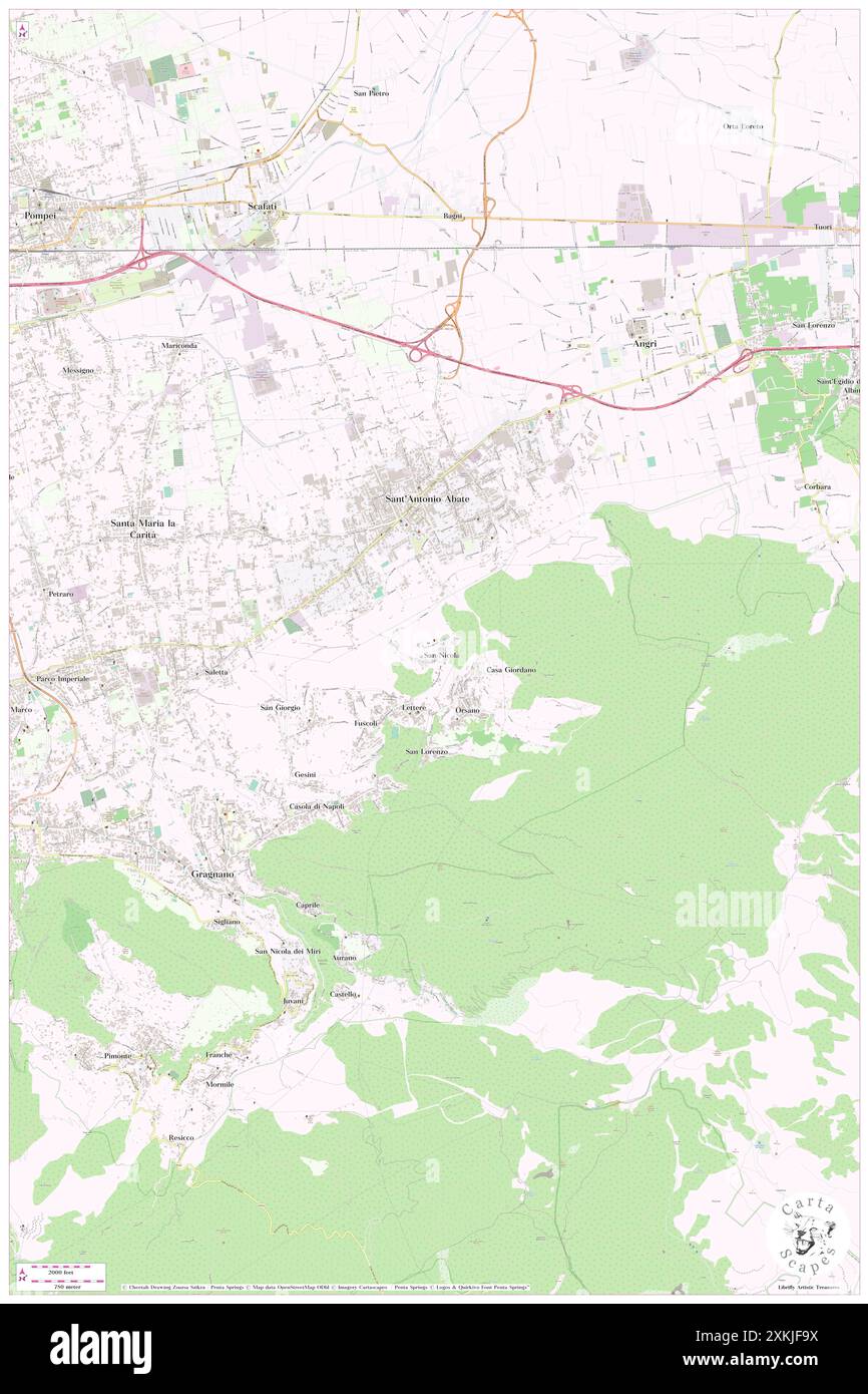 San Nicola, Napoli, IT, Italie, Campanie, n 40 42' 35'', N 14 32' 50'', carte, Cartascapes carte publiée en 2024. Explorez Cartascapes, une carte qui révèle la diversité des paysages, des cultures et des écosystèmes de la Terre. Voyage à travers le temps et l'espace, découvrir l'interconnexion du passé, du présent et de l'avenir de notre planète. Banque D'Images