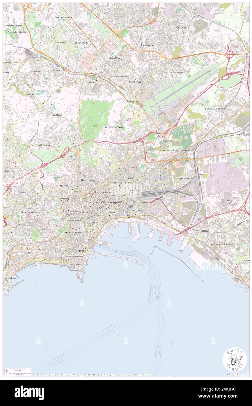 B&B Del Corso, Napoli, IT, Italie, Campanie, n 40 51' 16'', N 14 16' 3'', carte, Cartascapes carte publiée en 2024. Explorez Cartascapes, une carte qui révèle la diversité des paysages, des cultures et des écosystèmes de la Terre. Voyage à travers le temps et l'espace, découvrir l'interconnexion du passé, du présent et de l'avenir de notre planète. Banque D'Images