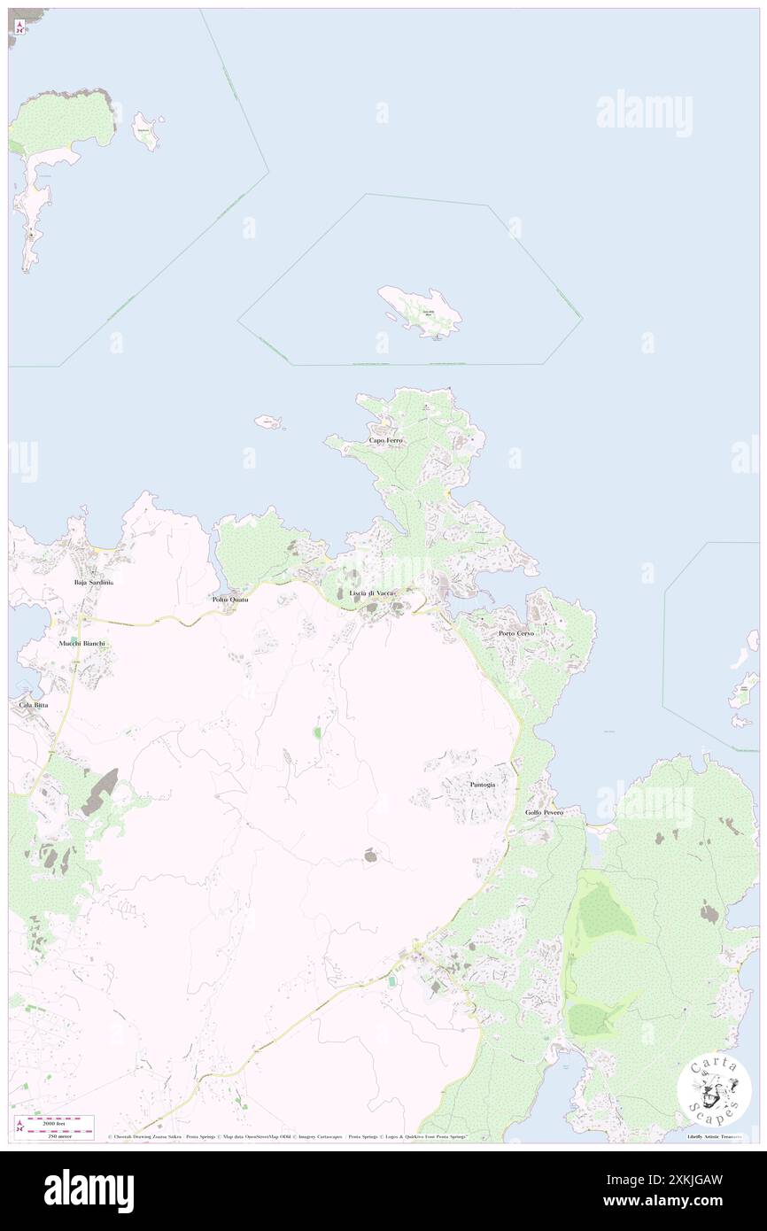 Dolce Vita, Provincia di Sassari, IT, Italie, Sardaigne, n 41 8' 15'', N 9 31' 3'', carte, Carthascapes carte publiée en 2024. Explorez Cartascapes, une carte qui révèle la diversité des paysages, des cultures et des écosystèmes de la Terre. Voyage à travers le temps et l'espace, découvrir l'interconnexion du passé, du présent et de l'avenir de notre planète. Banque D'Images