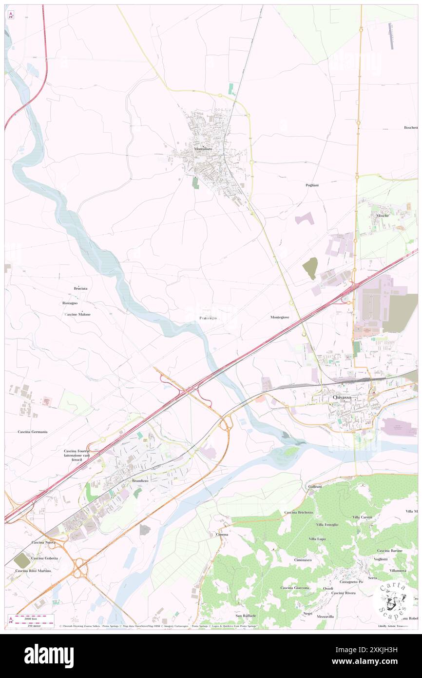 Pratoregio, Turin, IT, Italie, Piémont, n 45 12' 16'', N 7 51' 19'', carte, Carthascapes carte publiée en 2024. Explorez Cartascapes, une carte qui révèle la diversité des paysages, des cultures et des écosystèmes de la Terre. Voyage à travers le temps et l'espace, découvrir l'interconnexion du passé, du présent et de l'avenir de notre planète. Banque D'Images