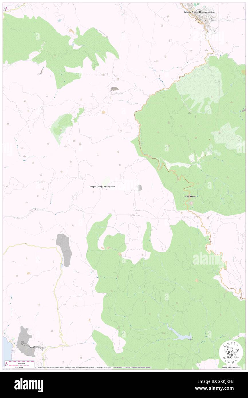 Grugua, Provincia del Sud Sardegna, IT, Italy, Sardaigne, N 39 22' 59'', N 8 28' 0'', map, Cartascapes map publié en 2024. Explorez Cartascapes, une carte qui révèle la diversité des paysages, des cultures et des écosystèmes de la Terre. Voyage à travers le temps et l'espace, découvrir l'interconnexion du passé, du présent et de l'avenir de notre planète. Banque D'Images