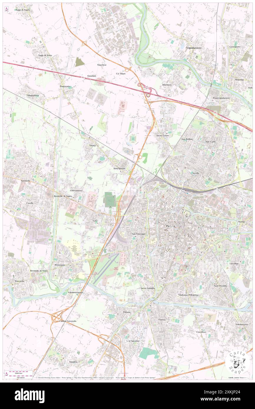 Gran Teatro Geox, Provincia di Padova, IT, Italie, Vénétie, n 45 25' 3'', N 11 51' 21'', carte, Cartascapes carte publiée en 2024. Explorez Cartascapes, une carte qui révèle la diversité des paysages, des cultures et des écosystèmes de la Terre. Voyage à travers le temps et l'espace, découvrir l'interconnexion du passé, du présent et de l'avenir de notre planète. Banque D'Images