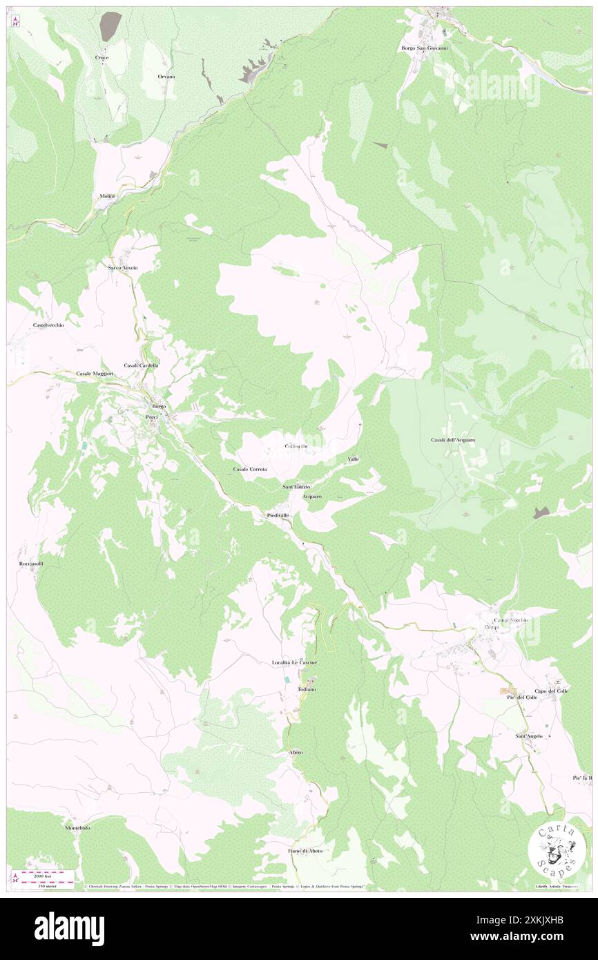 Collescille, Provincia di Perugia, IT, Italie, Ombrie, n 42 52' 30'', N 13 3' 50'', carte, Cartascapes carte publiée en 2024. Explorez Cartascapes, une carte qui révèle la diversité des paysages, des cultures et des écosystèmes de la Terre. Voyage à travers le temps et l'espace, découvrir l'interconnexion du passé, du présent et de l'avenir de notre planète. Banque D'Images