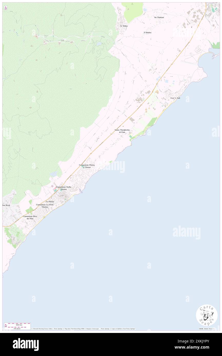 Riu Mesau, IT, Italie, Sardaigne, N 38 56' 43'', N 8 57' 15'', carte, Carthascapes carte publiée en 2024. Explorez Cartascapes, une carte qui révèle la diversité des paysages, des cultures et des écosystèmes de la Terre. Voyage à travers le temps et l'espace, découvrir l'interconnexion du passé, du présent et de l'avenir de notre planète. Banque D'Images