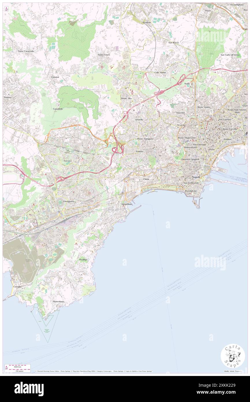 B&B Napolicentralcity, Napoli, IT, Italie, Campanie, n 40 49' 56'', N 14 13' 10'', carte, Cartascapes carte publiée en 2024. Explorez Cartascapes, une carte qui révèle la diversité des paysages, des cultures et des écosystèmes de la Terre. Voyage à travers le temps et l'espace, découvrir l'interconnexion du passé, du présent et de l'avenir de notre planète. Banque D'Images