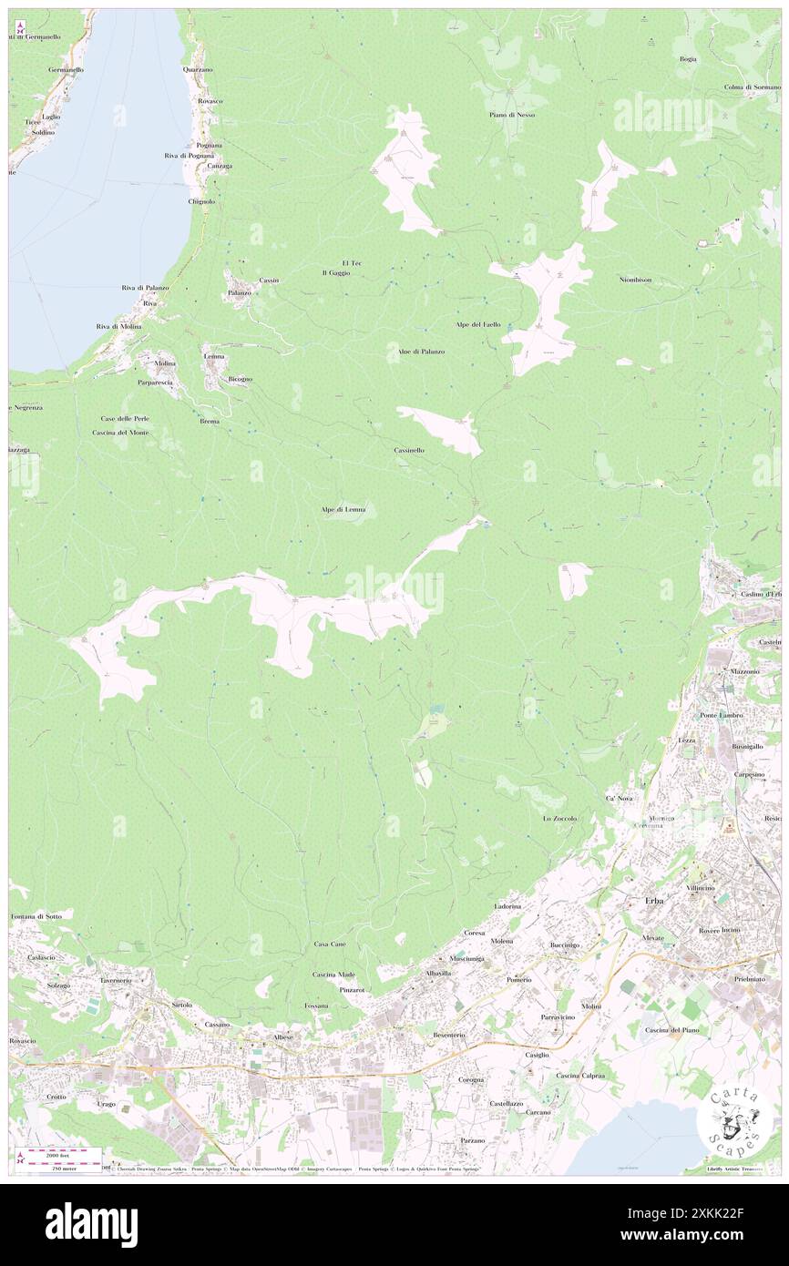 Punta Caldera, Provincia di Como, IT, Italie, Lombardie, n 45 50' 15'', N 9 10' 58'', carte, Cartascapes carte publiée en 2024. Explorez Cartascapes, une carte qui révèle la diversité des paysages, des cultures et des écosystèmes de la Terre. Voyage à travers le temps et l'espace, découvrir l'interconnexion du passé, du présent et de l'avenir de notre planète. Banque D'Images