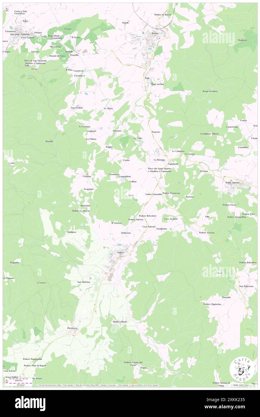 Vepri, Province d'Arezzo, IT, Italie, Toscane, n 43 25' 57'', N 11 36' 25'', carte, Cartascapes carte publiée en 2024. Explorez Cartascapes, une carte qui révèle la diversité des paysages, des cultures et des écosystèmes de la Terre. Voyage à travers le temps et l'espace, découvrir l'interconnexion du passé, du présent et de l'avenir de notre planète. Banque D'Images