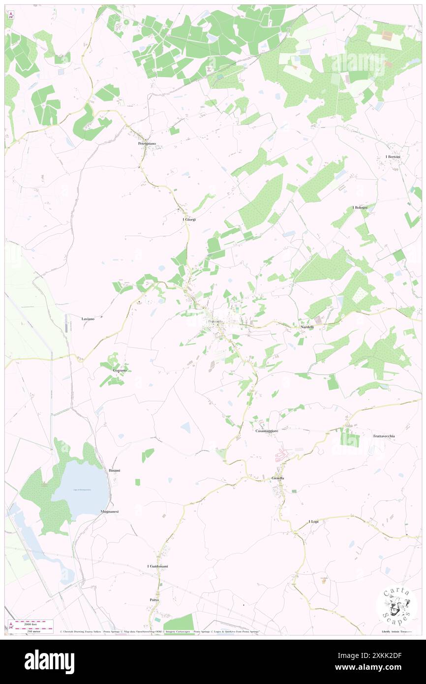 Pozzuolo, Provincia di Perugia, IT, Italie, Ombrie, n 43 7' 17'', N 11 57' 21'', carte, Carthascapes carte publiée en 2024. Explorez Cartascapes, une carte qui révèle la diversité des paysages, des cultures et des écosystèmes de la Terre. Voyage à travers le temps et l'espace, découvrir l'interconnexion du passé, du présent et de l'avenir de notre planète. Banque D'Images