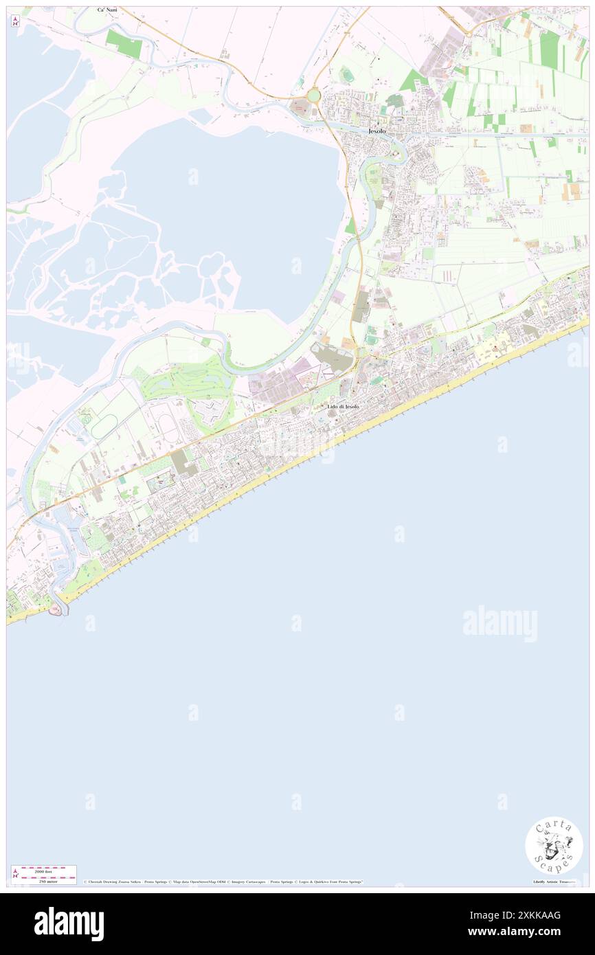 Hotel Panorama, Provincia di Venezia, IT, Italie, Vénétie, n 45 29' 54'', N 12 37' 28'', carte, Cartascapes carte publiée en 2024. Explorez Cartascapes, une carte qui révèle la diversité des paysages, des cultures et des écosystèmes de la Terre. Voyage à travers le temps et l'espace, découvrir l'interconnexion du passé, du présent et de l'avenir de notre planète. Banque D'Images