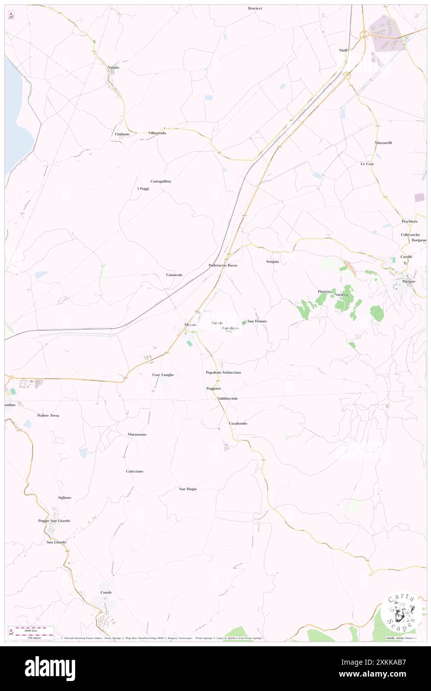 Paiccio, Provincia di Perugia, IT, Italie, Ombrie, n 43 0' 54'', N 12 1' 27'', carte, Carthascapes carte publiée en 2024. Explorez Cartascapes, une carte qui révèle la diversité des paysages, des cultures et des écosystèmes de la Terre. Voyage à travers le temps et l'espace, découvrir l'interconnexion du passé, du présent et de l'avenir de notre planète. Banque D'Images