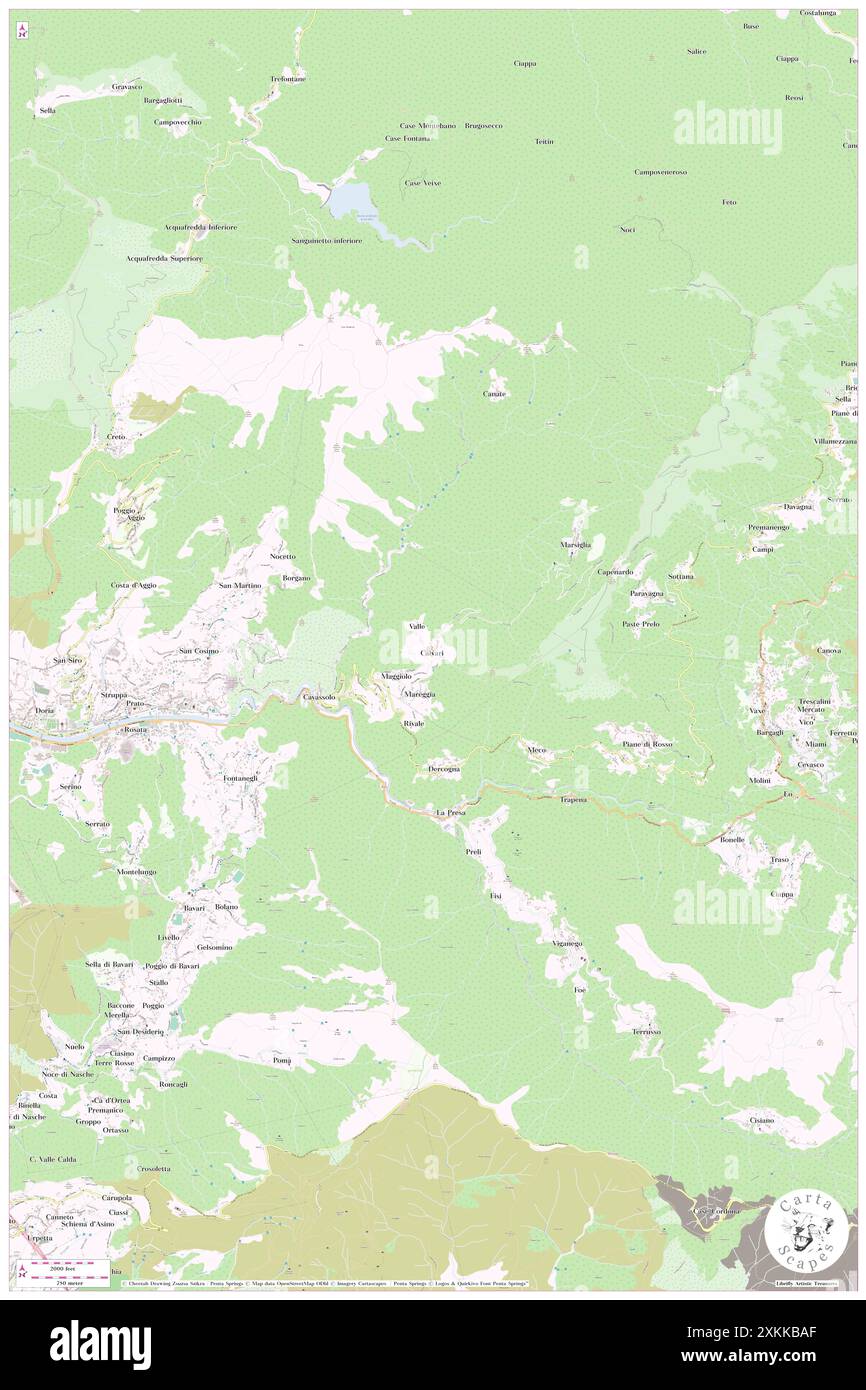 Calvari, Provincia di Genova, IT, Italie, Ligurie, n 44 27' 17'', N 9 2' 51'', carte, Cartascapes carte publiée en 2024. Explorez Cartascapes, une carte qui révèle la diversité des paysages, des cultures et des écosystèmes de la Terre. Voyage à travers le temps et l'espace, découvrir l'interconnexion du passé, du présent et de l'avenir de notre planète. Banque D'Images