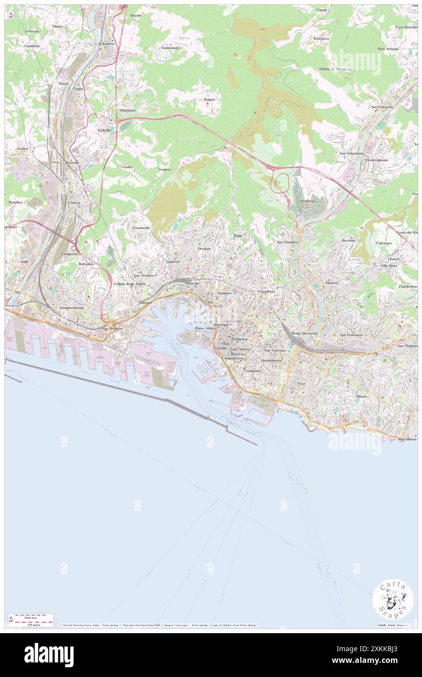 Jolly Hotel Marina, Provincia di Genova, IT, Italie, Ligurie, n 44 24' 39'', N 8 55' 37'', carte, Cartascapes carte publiée en 2024. Explorez Cartascapes, une carte qui révèle la diversité des paysages, des cultures et des écosystèmes de la Terre. Voyage à travers le temps et l'espace, découvrir l'interconnexion du passé, du présent et de l'avenir de notre planète. Banque D'Images