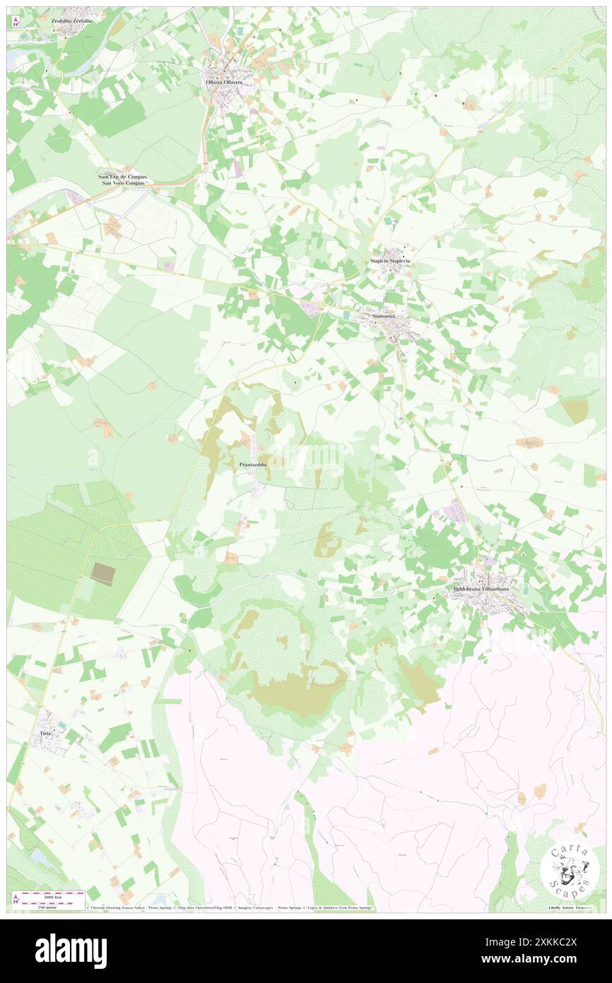 Paiolu, IT, Italie, Sardaigne, N 39 54' 7'', N 8 44' 52'', carte, Carthascapes carte publiée en 2024. Explorez Cartascapes, une carte qui révèle la diversité des paysages, des cultures et des écosystèmes de la Terre. Voyage à travers le temps et l'espace, découvrir l'interconnexion du passé, du présent et de l'avenir de notre planète. Banque D'Images