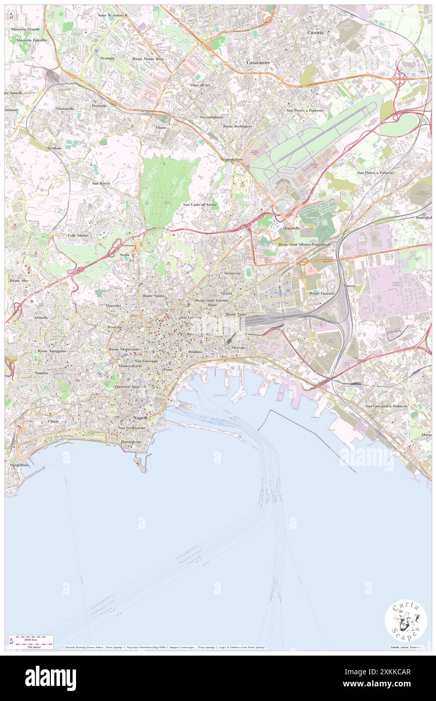 Garibaldi (h), Napoli, IT, Italie, Campanie, n 40 51' 6'', N 14 16' 1'', carte, Cartascapes carte publiée en 2024. Explorez Cartascapes, une carte qui révèle la diversité des paysages, des cultures et des écosystèmes de la Terre. Voyage à travers le temps et l'espace, découvrir l'interconnexion du passé, du présent et de l'avenir de notre planète. Banque D'Images