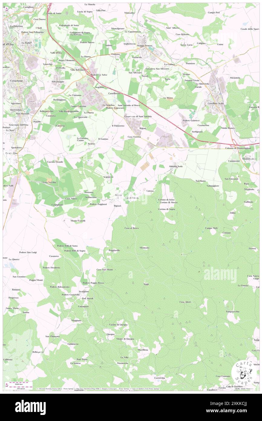 Castel Petraio, Provincia di Siena, IT, Italie, Toscane, n 43 22' 44'', N 11 10' 37'', carte, Carthascapes carte publiée en 2024. Explorez Cartascapes, une carte qui révèle la diversité des paysages, des cultures et des écosystèmes de la Terre. Voyage à travers le temps et l'espace, découvrir l'interconnexion du passé, du présent et de l'avenir de notre planète. Banque D'Images