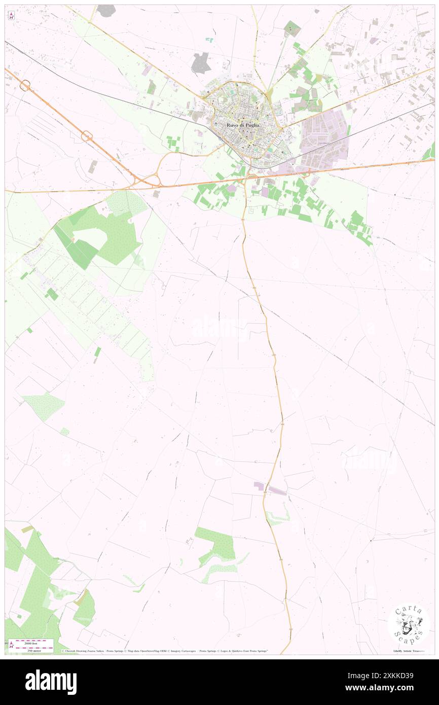 Intersezione a 't' con diritto di provincienza, Bari, IT, Italie, Pouilles, n 41 4' 51'', N 16 28' 44'', carte, Cartascapes carte publiée en 2024. Explorez Cartascapes, une carte qui révèle la diversité des paysages, des cultures et des écosystèmes de la Terre. Voyage à travers le temps et l'espace, découvrir l'interconnexion du passé, du présent et de l'avenir de notre planète. Banque D'Images