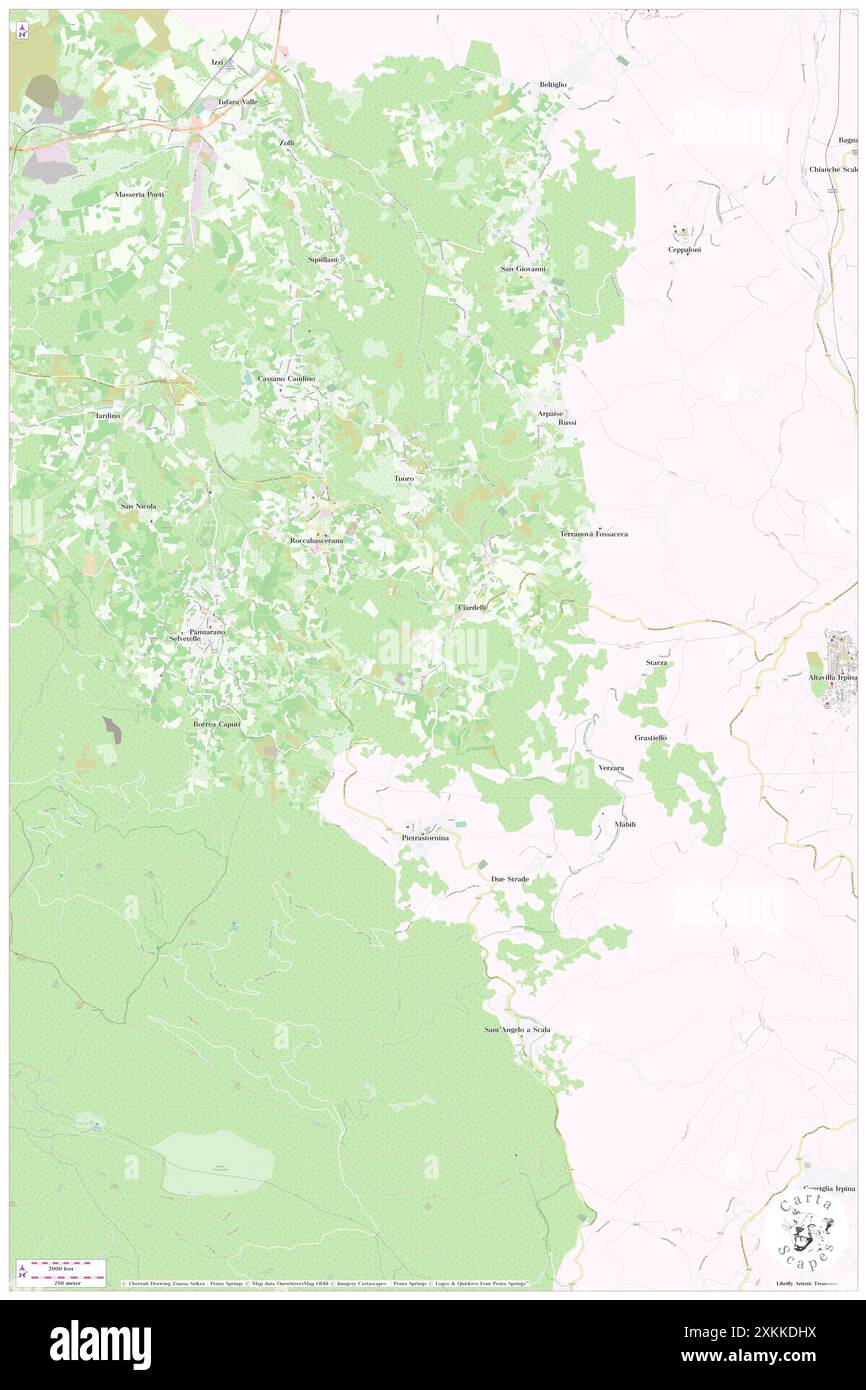 Sellitti, Provincia di Avellino, IT, Italie, Campanie, n 41 0' 30'', N 14 43' 48'', carte, Cartascapes carte publiée en 2024. Explorez Cartascapes, une carte qui révèle la diversité des paysages, des cultures et des écosystèmes de la Terre. Voyage à travers le temps et l'espace, découvrir l'interconnexion du passé, du présent et de l'avenir de notre planète. Banque D'Images