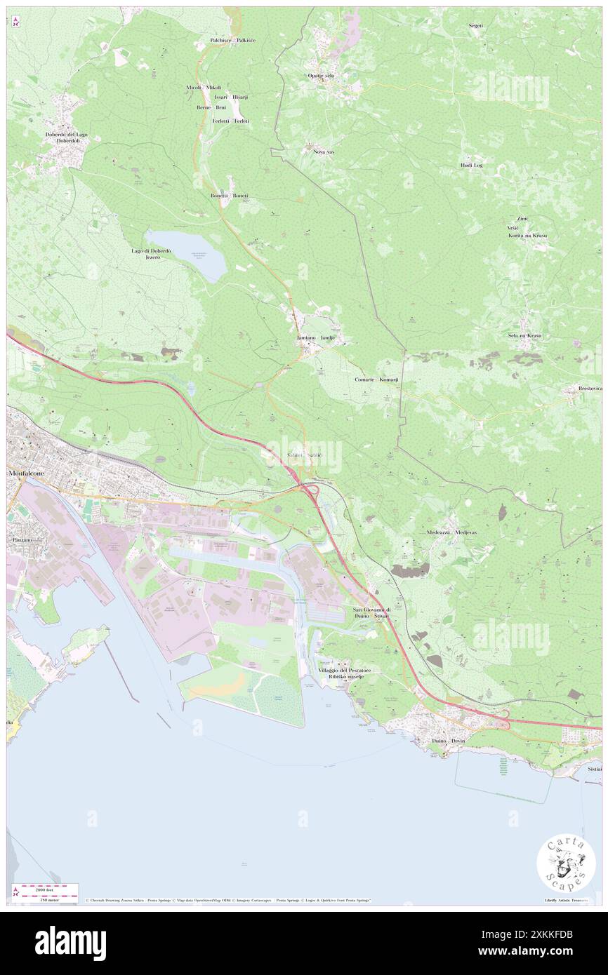 Sablici, Gorizia, IT, Italie, Frioul-Vénétie Julienne, n 45 48' 25'', N 13 34' 48'', carte, Cartascapes carte publiée en 2024. Explorez Cartascapes, une carte qui révèle la diversité des paysages, des cultures et des écosystèmes de la Terre. Voyage à travers le temps et l'espace, découvrir l'interconnexion du passé, du présent et de l'avenir de notre planète. Banque D'Images