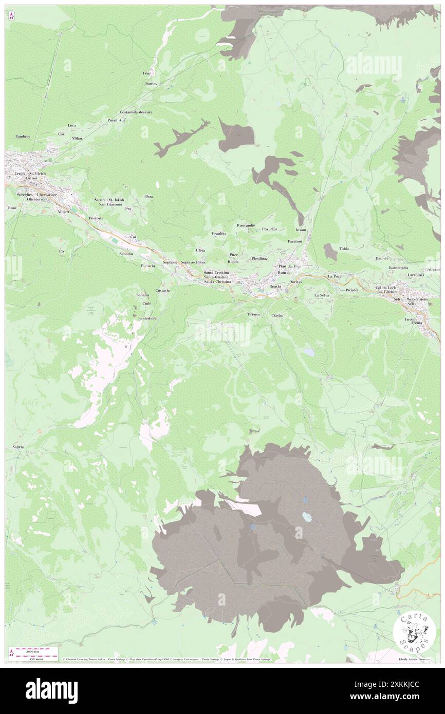 Albergo Monte Pana, Bolzano, IT, Italie, Trentin-Haut-Adige, n 46 32' 59'', N 11 43' 0'', carte, Cartascapes carte publiée en 2024. Explorez Cartascapes, une carte qui révèle la diversité des paysages, des cultures et des écosystèmes de la Terre. Voyage à travers le temps et l'espace, découvrir l'interconnexion du passé, du présent et de l'avenir de notre planète. Banque D'Images