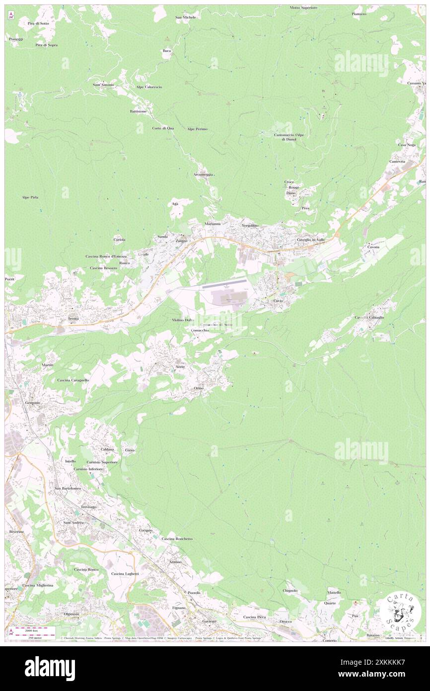 CA' di Gnem, Provincia di Varese, IT, Italie, Lombardie, n 45 53' 32'', N 8 43' 8'', carte, Cartascapes carte publiée en 2024. Explorez Cartascapes, une carte qui révèle la diversité des paysages, des cultures et des écosystèmes de la Terre. Voyage à travers le temps et l'espace, découvrir l'interconnexion du passé, du présent et de l'avenir de notre planète. Banque D'Images