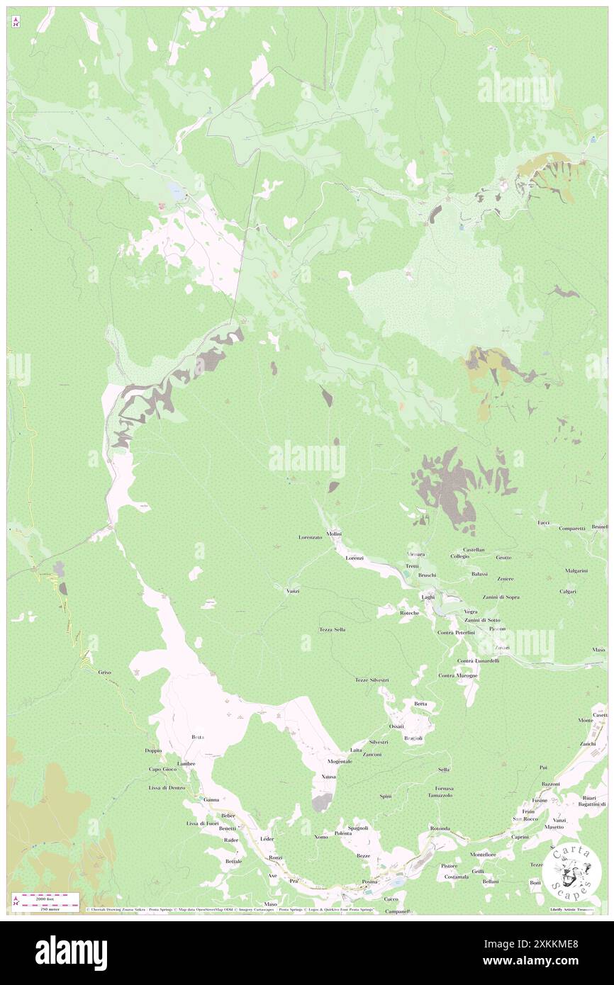 Laghi, Provincia di Vicenza, IT, Italie, Vénétie, n 45 49' 28'', N 11 16' 20'', carte, Cartascapes carte publiée en 2024. Explorez Cartascapes, une carte qui révèle la diversité des paysages, des cultures et des écosystèmes de la Terre. Voyage à travers le temps et l'espace, découvrir l'interconnexion du passé, du présent et de l'avenir de notre planète. Banque D'Images