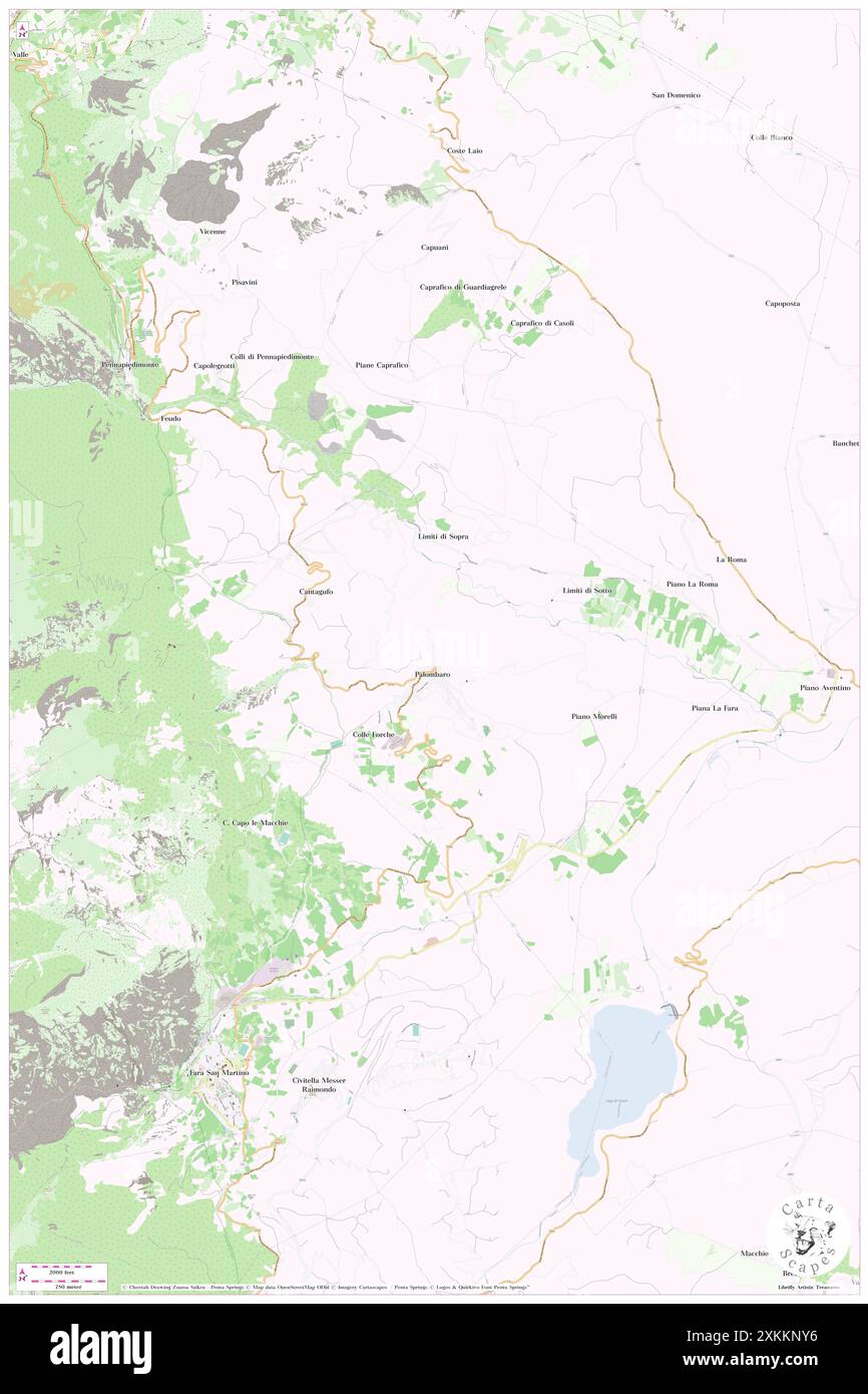 Chiesa di San Salvatore, Provincia di Chieti, IT, Italie, Abruzzes, n 42 7' 36'', N 14 13' 51'', carte, Carthascapes carte publiée en 2024. Explorez Cartascapes, une carte qui révèle la diversité des paysages, des cultures et des écosystèmes de la Terre. Voyage à travers le temps et l'espace, découvrir l'interconnexion du passé, du présent et de l'avenir de notre planète. Banque D'Images