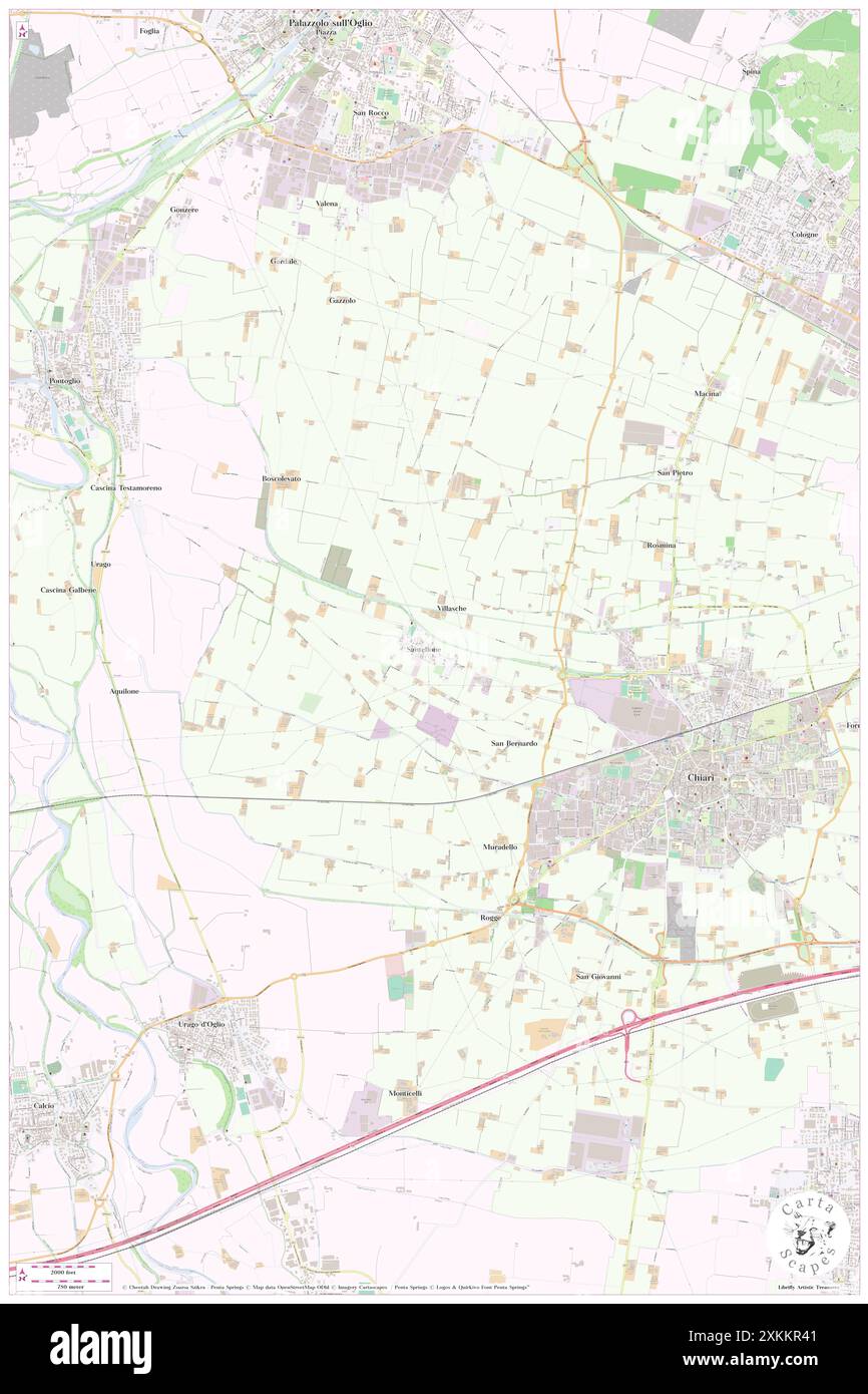 Santellone, Provincia di Brescia, IT, Italie, Lombardie, n 45 32' 48'', N 9 53' 50'', carte, Cartascapes carte publiée en 2024. Explorez Cartascapes, une carte qui révèle la diversité des paysages, des cultures et des écosystèmes de la Terre. Voyage à travers le temps et l'espace, découvrir l'interconnexion du passé, du présent et de l'avenir de notre planète. Banque D'Images