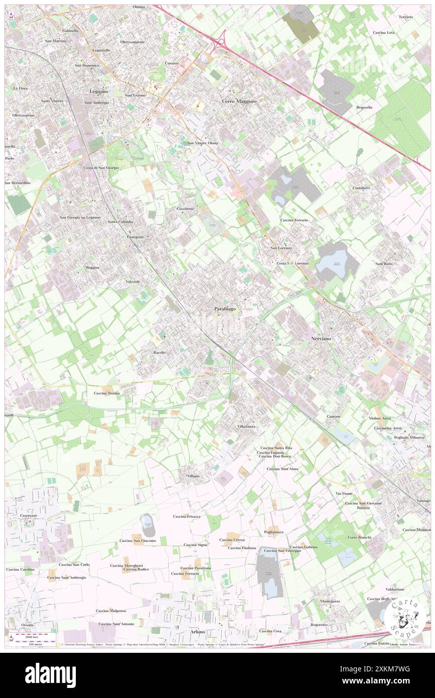 Hotel Domus Expo, Città metropolitana di Milano, IT, Italie, Lombardie, N 45 33' 20'', N 8 56' 46'', map, Carthascapes Plan publié en 2024. Explorez Cartascapes, une carte qui révèle la diversité des paysages, des cultures et des écosystèmes de la Terre. Voyage à travers le temps et l'espace, découvrir l'interconnexion du passé, du présent et de l'avenir de notre planète. Banque D'Images