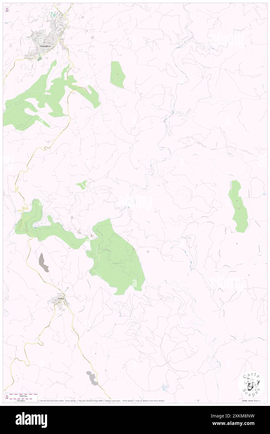 su fui, IT, Italie, Sardaigne, N 39 54' 1'', N 8 58' 29'', carte, Carthascapes carte publiée en 2024. Explorez Cartascapes, une carte qui révèle la diversité des paysages, des cultures et des écosystèmes de la Terre. Voyage à travers le temps et l'espace, découvrir l'interconnexion du passé, du présent et de l'avenir de notre planète. Banque D'Images