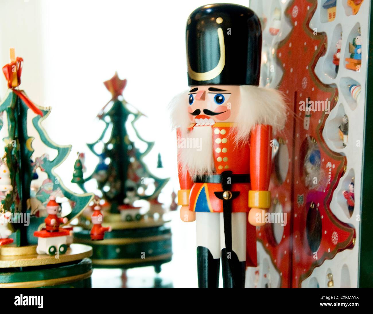 Noel Decoration Casse-noisette, Décoration, Bannière De Noël, Soldat De Sentinelle, Pour Porte D'entrée, Pour L'intérieur Et L'extérieur Casse Noisette Noel Geant 180 Cm