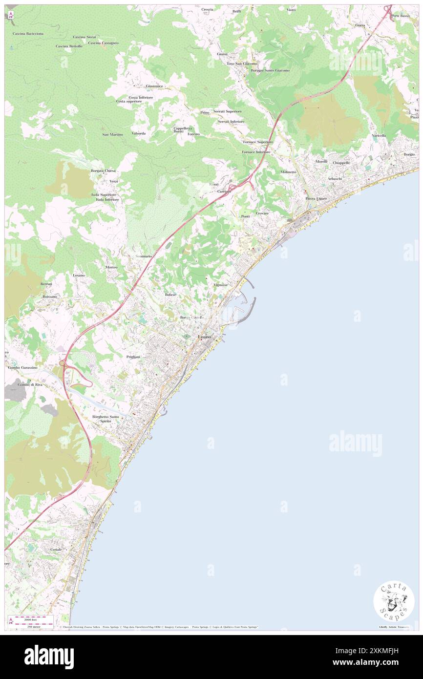 Excelsior, Provincia di Savona, IT, Italie, Ligurie, n 44 7' 55'', N 8 15' 40'', carte, Carthascapes carte publiée en 2024. Explorez Cartascapes, une carte qui révèle la diversité des paysages, des cultures et des écosystèmes de la Terre. Voyage à travers le temps et l'espace, découvrir l'interconnexion du passé, du présent et de l'avenir de notre planète. Banque D'Images