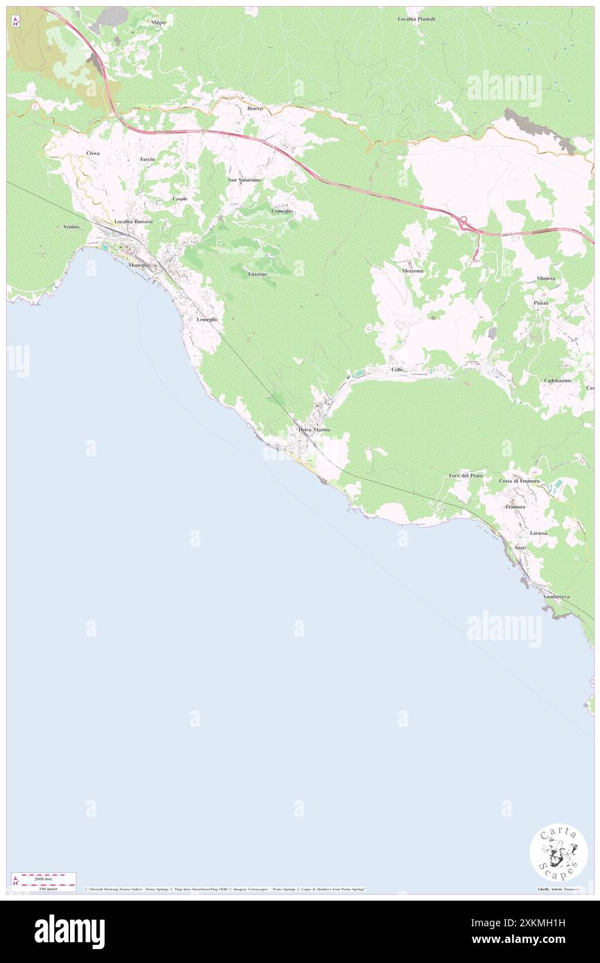 La Marina, Provincia di la Spezia, IT, Italy, Ligurie, N 44 12' 56'', N 9 31' 3'', map, Carthascapes carte publiée en 2024. Explorez Cartascapes, une carte qui révèle la diversité des paysages, des cultures et des écosystèmes de la Terre. Voyage à travers le temps et l'espace, découvrir l'interconnexion du passé, du présent et de l'avenir de notre planète. Banque D'Images