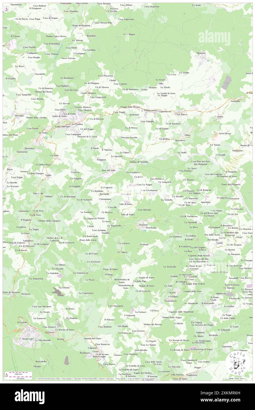 Il Casello, Provincia di Modena, IT, Italie, Émilie-Romagne, n 44 17' 18'', N 10 45' 28'', carte, Carthascapes carte publiée en 2024. Explorez Cartascapes, une carte qui révèle la diversité des paysages, des cultures et des écosystèmes de la Terre. Voyage à travers le temps et l'espace, découvrir l'interconnexion du passé, du présent et de l'avenir de notre planète. Banque D'Images