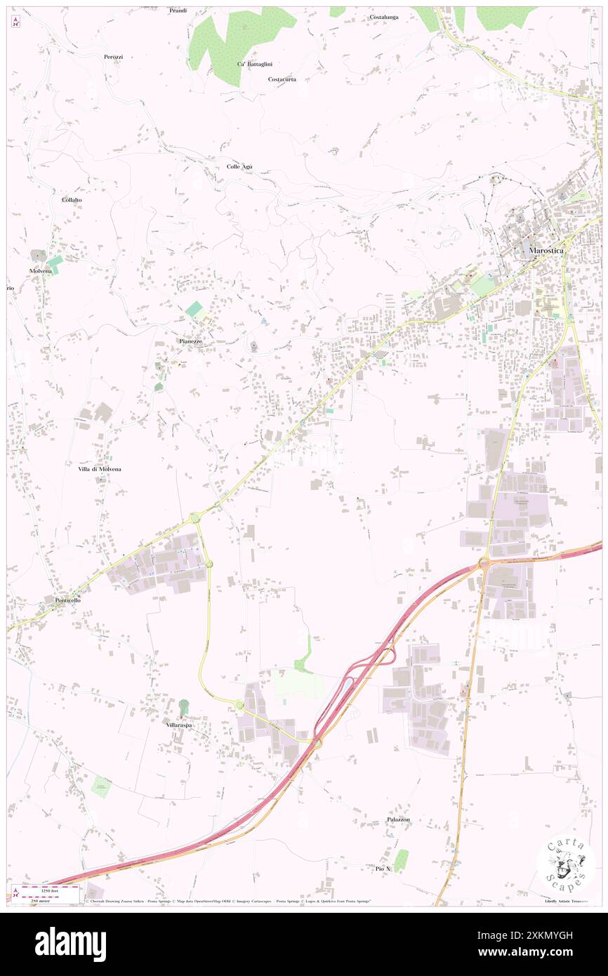 Pianezze, Provincia di Treviso, IT, Italie, Vénétie, n 45 55' 32'', N 12 0' 48'', carte, Cartascapes carte publiée en 2024. Explorez Cartascapes, une carte qui révèle la diversité des paysages, des cultures et des écosystèmes de la Terre. Voyage à travers le temps et l'espace, découvrir l'interconnexion du passé, du présent et de l'avenir de notre planète. Banque D'Images