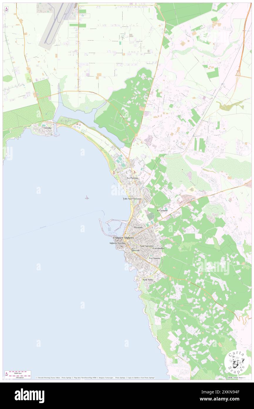 Picale, Provincia di Sassari, IT, Italie, Sardaigne, n 40 34' 26'', N 8 18' 59'', carte, Carthascapes carte publiée en 2024. Explorez Cartascapes, une carte qui révèle la diversité des paysages, des cultures et des écosystèmes de la Terre. Voyage à travers le temps et l'espace, découvrir l'interconnexion du passé, du présent et de l'avenir de notre planète. Banque D'Images