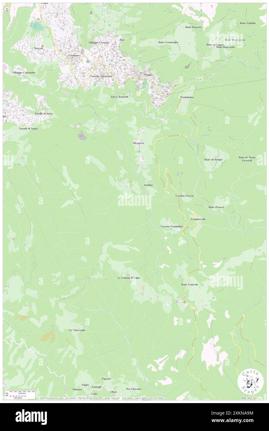 Cassina Valsassina, Provincia di Lecco, IT, Italie, Lombardie, n 45 55' 55'', N 9 28' 44'', carte, Cartascapes carte publiée en 2024. Explorez Cartascapes, une carte qui révèle la diversité des paysages, des cultures et des écosystèmes de la Terre. Voyage à travers le temps et l'espace, découvrir l'interconnexion du passé, du présent et de l'avenir de notre planète. Banque D'Images