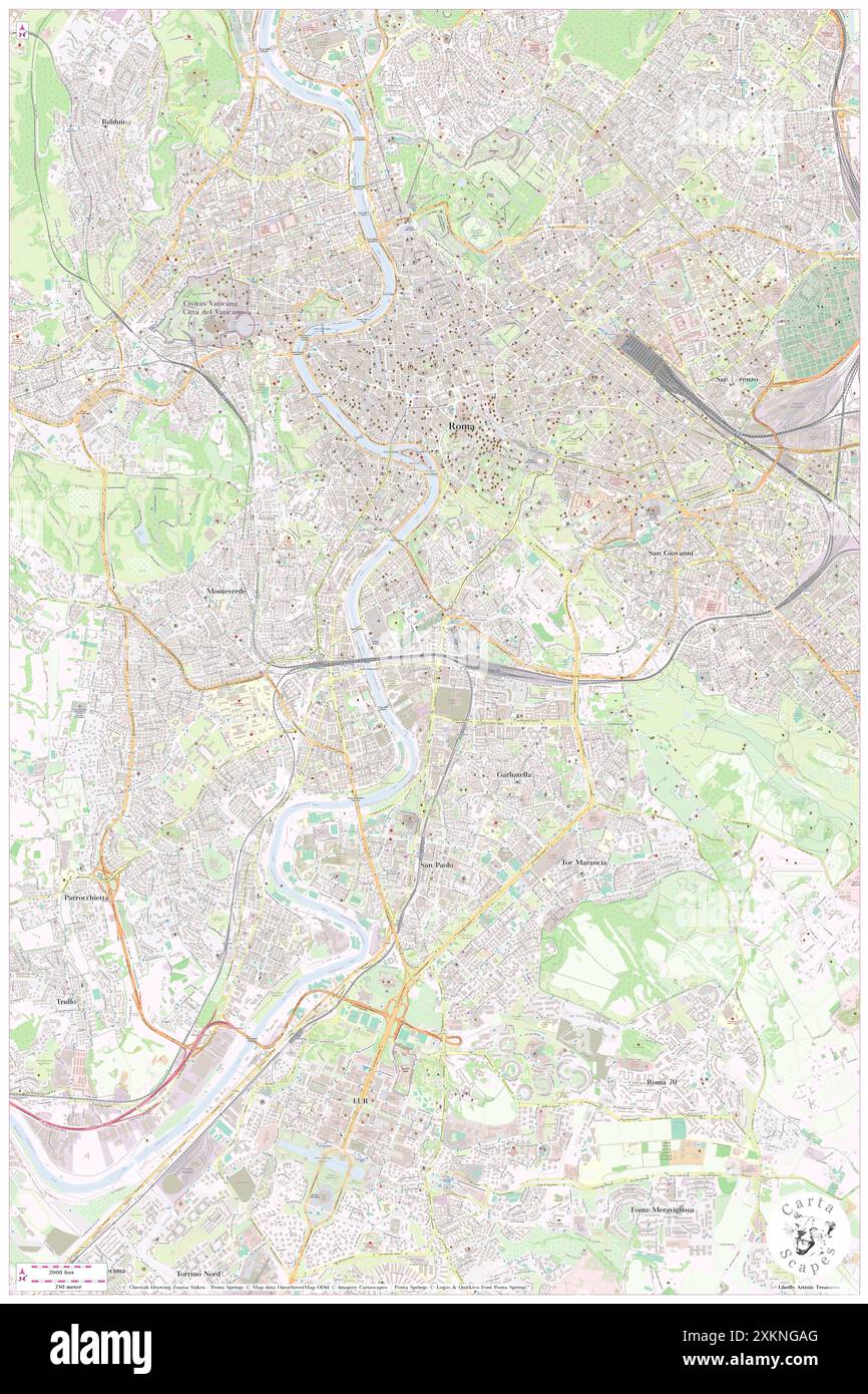 PRIMUS ROMA, Città metropolitana di Roma capitale, IT, Italie, Latium, N 41 52' 24'', N 12 28' 46'', carte, Cartascapes carte publiée en 2024. Explorez Cartascapes, une carte qui révèle la diversité des paysages, des cultures et des écosystèmes de la Terre. Voyage à travers le temps et l'espace, découvrir l'interconnexion du passé, du présent et de l'avenir de notre planète. Banque D'Images