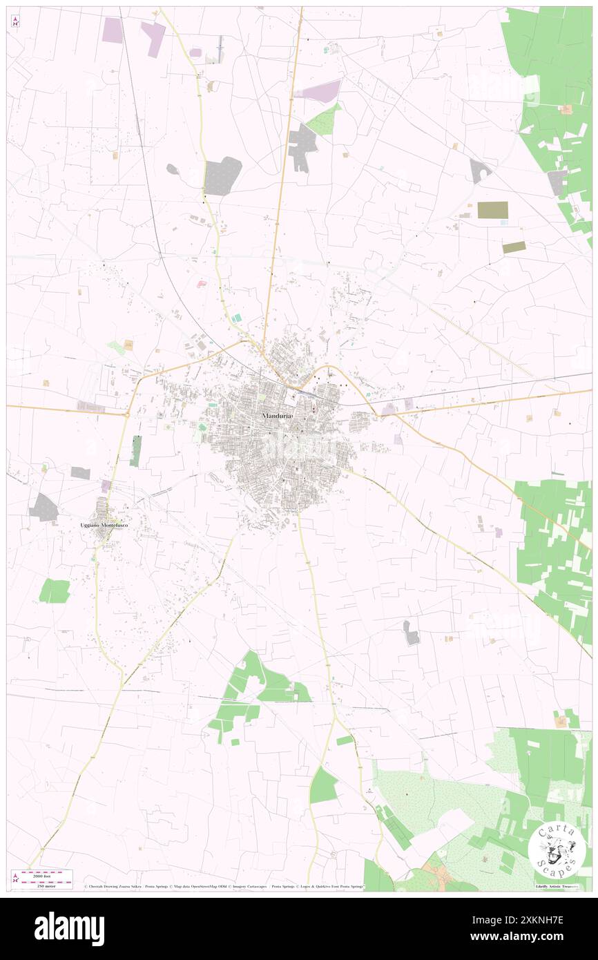 Calvario, Provincia di Taranto, IT, Italie, Pouilles, n 40 23' 50'', N 17 38' 14'', carte, Carthascapes carte publiée en 2024. Explorez Cartascapes, une carte qui révèle la diversité des paysages, des cultures et des écosystèmes de la Terre. Voyage à travers le temps et l'espace, découvrir l'interconnexion du passé, du présent et de l'avenir de notre planète. Banque D'Images