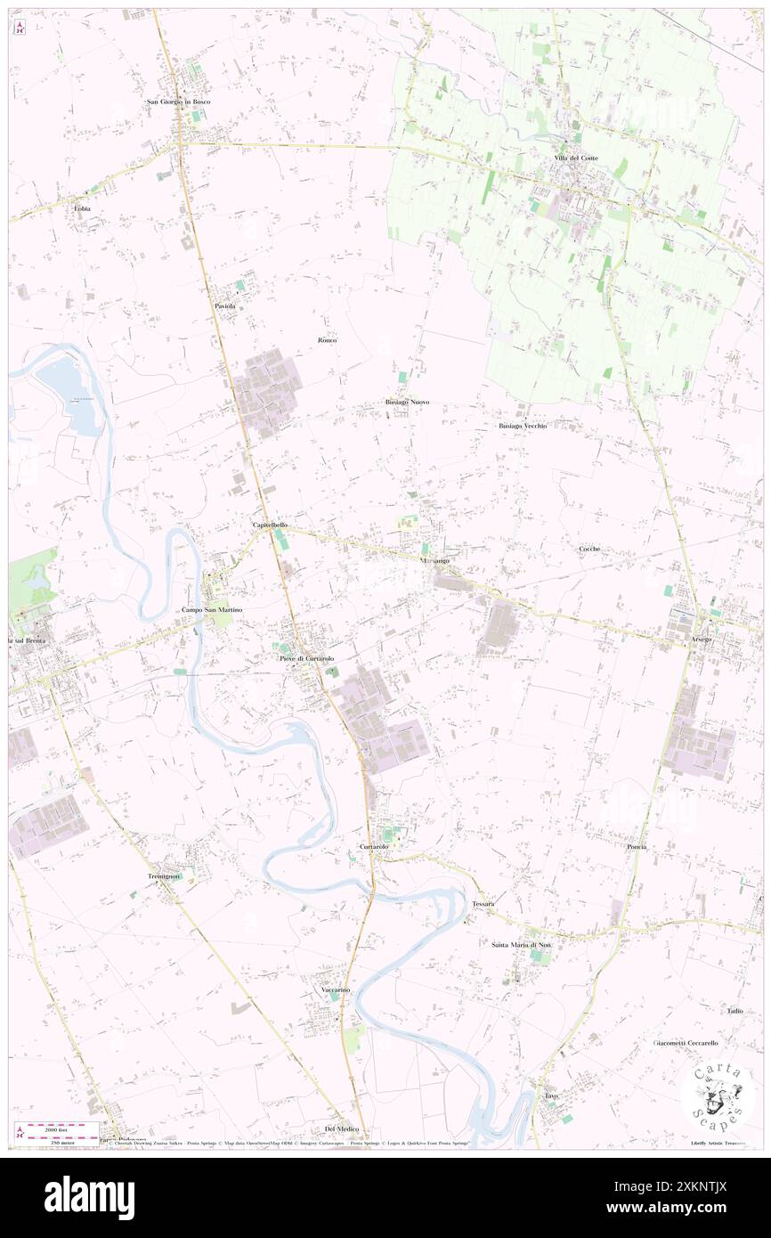 Marsango, Provincia di Padova, IT, Italie, Vénétie, n 45 32' 50'', N 11 50' 0'', carte, Cartascapes carte publiée en 2024. Explorez Cartascapes, une carte qui révèle la diversité des paysages, des cultures et des écosystèmes de la Terre. Voyage à travers le temps et l'espace, découvrir l'interconnexion du passé, du présent et de l'avenir de notre planète. Banque D'Images