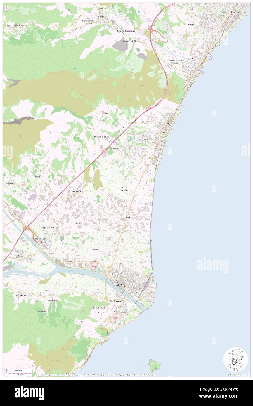 San Giorgio, Provincia di Savona, IT, Italie, Ligurie, n 44 4' 36'', N 8 12' 55'', carte, Carthascapes carte publiée en 2024. Explorez Cartascapes, une carte qui révèle la diversité des paysages, des cultures et des écosystèmes de la Terre. Voyage à travers le temps et l'espace, découvrir l'interconnexion du passé, du présent et de l'avenir de notre planète. Banque D'Images