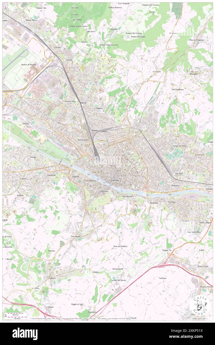 Annas, Province de Florence, IT, Italie, Toscane, n 43 46' 35'', N 11 15' 6'', carte, Cartascapes carte publiée en 2024. Explorez Cartascapes, une carte qui révèle la diversité des paysages, des cultures et des écosystèmes de la Terre. Voyage à travers le temps et l'espace, découvrir l'interconnexion du passé, du présent et de l'avenir de notre planète. Banque D'Images