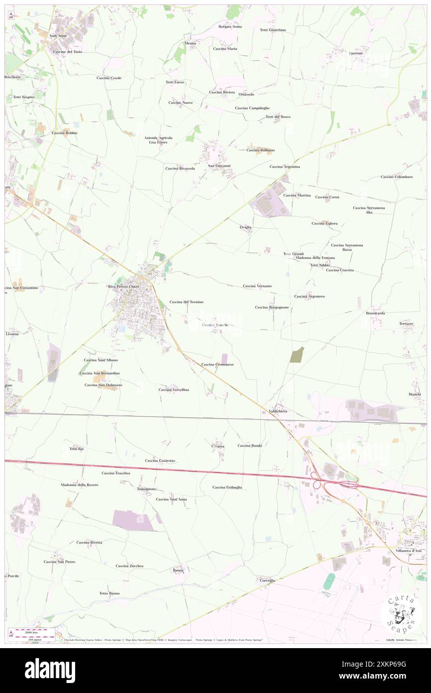 Cascina Ronello, Turin, IT, Italie, Piémont, n 44 58' 48'', N 7 53' 29'', carte, Cartascapes carte publiée en 2024. Explorez Cartascapes, une carte qui révèle la diversité des paysages, des cultures et des écosystèmes de la Terre. Voyage à travers le temps et l'espace, découvrir l'interconnexion du passé, du présent et de l'avenir de notre planète. Banque D'Images