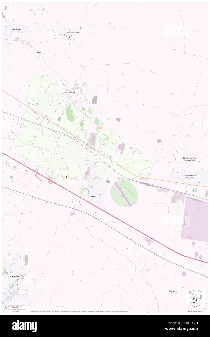 Torre San Gregorio, Provincia di Frosinone, IT, Italie, Latium, n 41 30' 19'', N 13 42' 38'', carte, Carthascapes carte publiée en 2024. Explorez Cartascapes, une carte qui révèle la diversité des paysages, des cultures et des écosystèmes de la Terre. Voyage à travers le temps et l'espace, découvrir l'interconnexion du passé, du présent et de l'avenir de notre planète. Banque D'Images