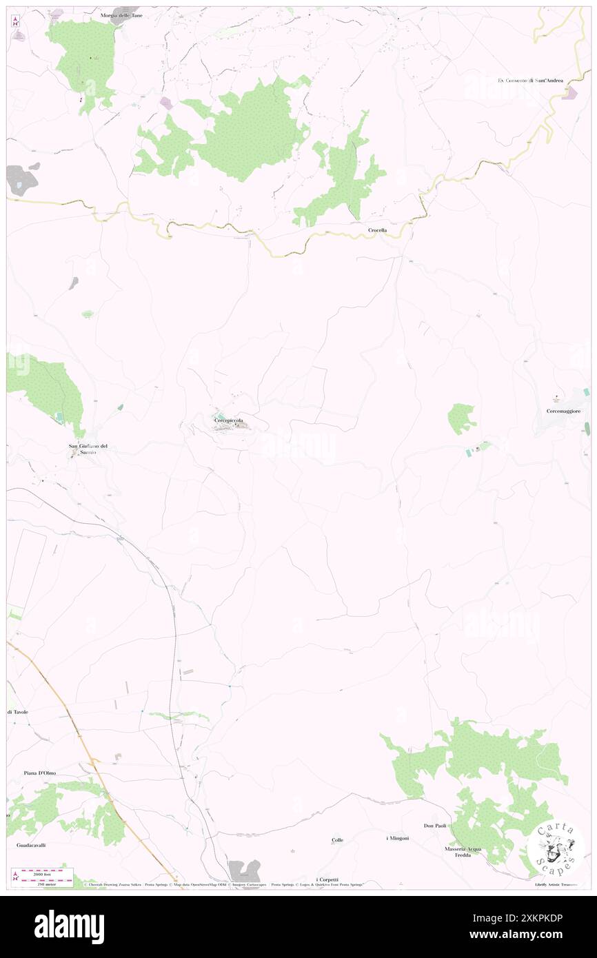 Cercepiccola, Provincia di Campobasso, IT, Italie, Molise, n 41 27' 36'', N 14 39' 55'', carte, Cartascapes carte publiée en 2024. Explorez Cartascapes, une carte qui révèle la diversité des paysages, des cultures et des écosystèmes de la Terre. Voyage à travers le temps et l'espace, découvrir l'interconnexion du passé, du présent et de l'avenir de notre planète. Banque D'Images