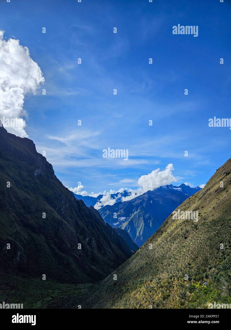 Inka Trail, Cusco, Pérou Banque D'Images