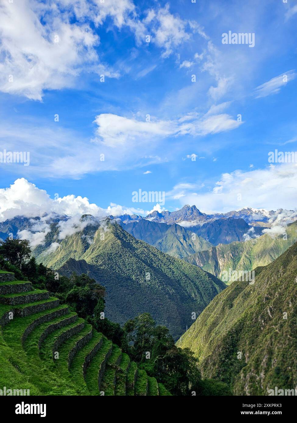 Inka Trail, Cusco, Pérou Banque D'Images