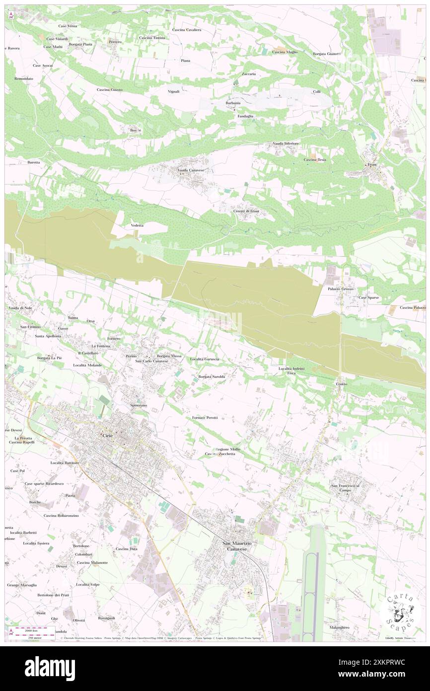 Poligono, Turin, IT, Italie, Piémont, n 45 15' 15'', N 7 37' 33'', carte, Carthascapes carte publiée en 2024. Explorez Cartascapes, une carte qui révèle la diversité des paysages, des cultures et des écosystèmes de la Terre. Voyage à travers le temps et l'espace, découvrir l'interconnexion du passé, du présent et de l'avenir de notre planète. Banque D'Images