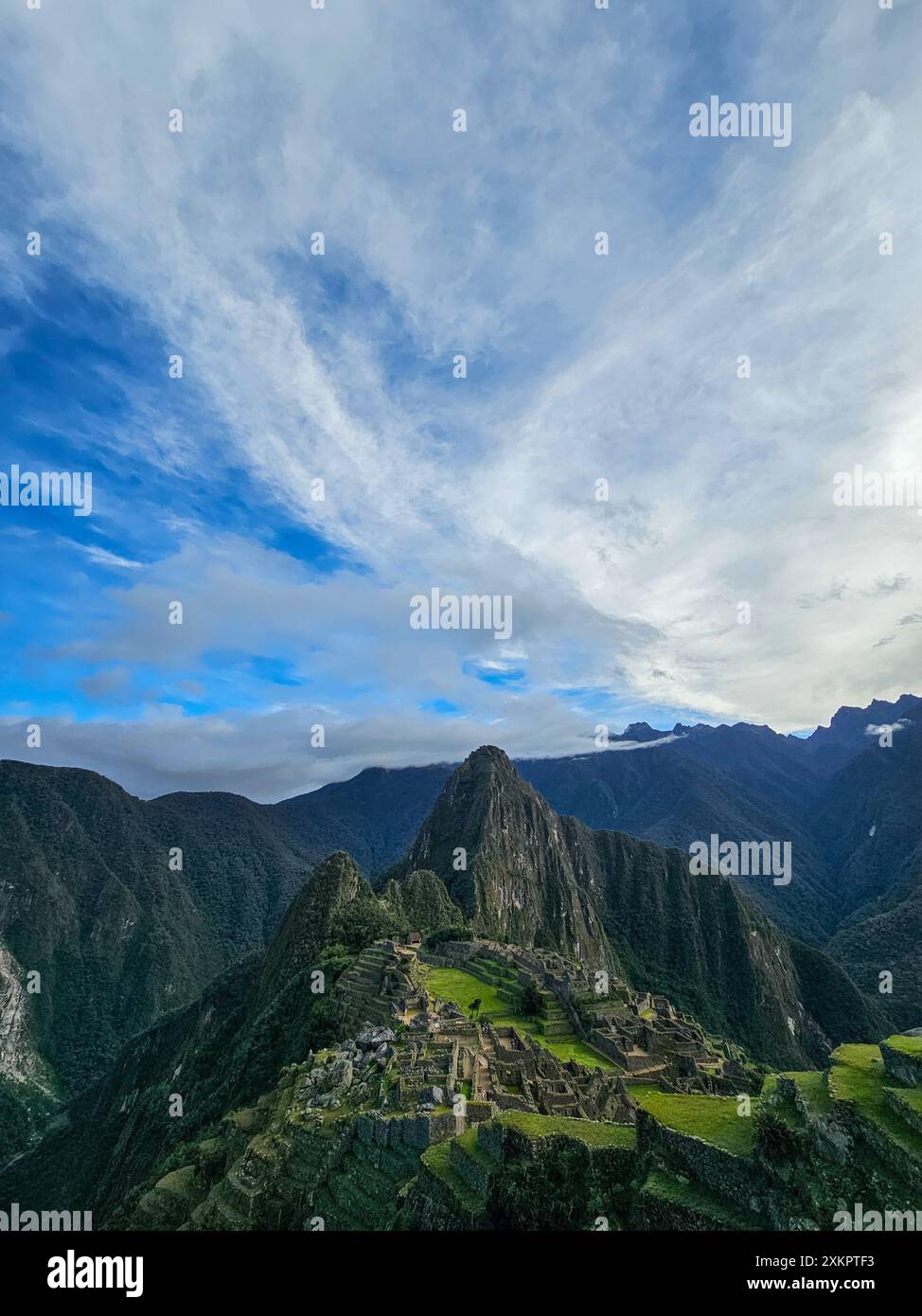 Machu Picchu, Inka Trail, Cusco, Pérou Banque D'Images