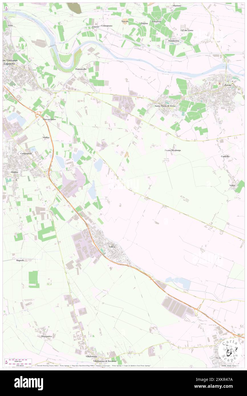 Toffanelle Vecchie, Provincia di Verona, IT, Italie, Vénétie, n 45 20' 44'', N 11 5' 33'', carte, Carthascapes carte publiée en 2024. Explorez Cartascapes, une carte qui révèle la diversité des paysages, des cultures et des écosystèmes de la Terre. Voyage à travers le temps et l'espace, découvrir l'interconnexion du passé, du présent et de l'avenir de notre planète. Banque D'Images